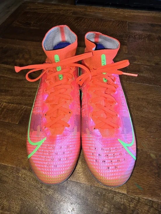 Nike Mercurial Superfly 8 Elite SG-PRO 'Bright Crimson' DD3688-601 Womems 6.5 - Picture 4 of 11